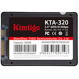 მყარი დისკი Kimtigo K128S3A25KTA320 KTA-320, 128GB, 2.5", Internal Hard Drive